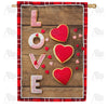 Baked With Love Double Sided House Flag