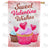 Sweet Valentine Wishes Double Sided House Flag