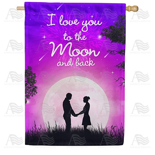 Young Love Double Sided House Flag