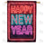 A Bright New Year Double Sided House Flag