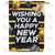 New Year Party Hats Double Sided House Flag