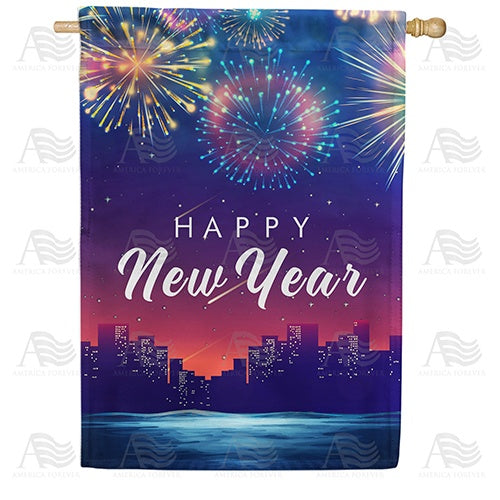 Light Up the Sky Double Sided House Flag