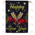 New Year Festivity Double Sided House Flag