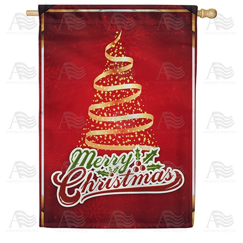 Have A Magical Christmas Double Sided House Flag