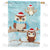 "Owl" Be Warm This Winter Double Sided House Flag