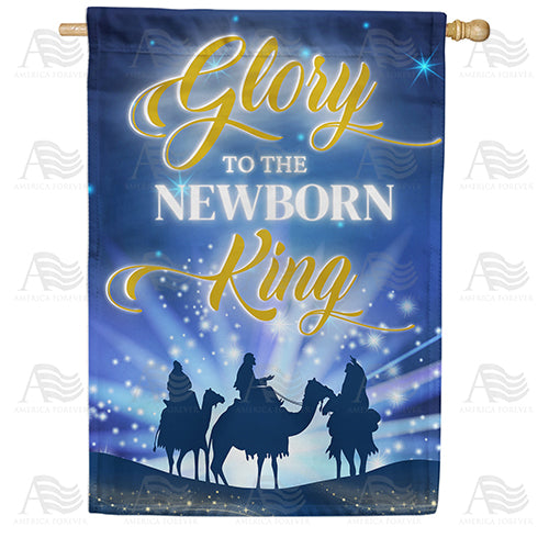 The King's Glorious Birth Double Sided House Flag