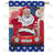 Santa's New Ride Double Sided House Flag