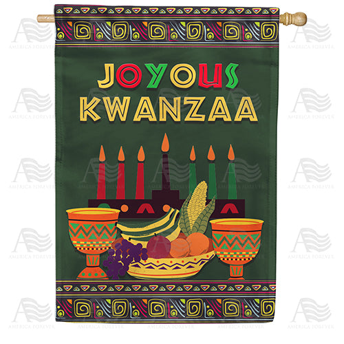 Karamu Feast Double Sided House Flag