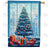 Hi Rise Christmas Double Sided House Flag