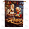 The Claus Kitchen Double Sided House Flag