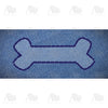 Blue Carpet Look Pet Feeding Mat