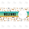 Bones And Pawprints Pet Feeding Mat