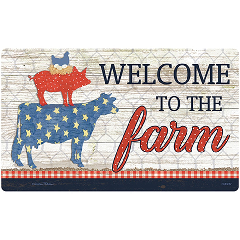 Farm Sweet Farm Doormat