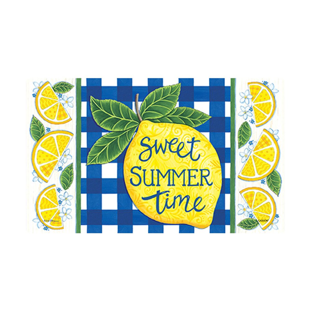Sweet Summertime Lemon Doormat