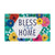 Summer Floral Bless This Home Doormat