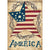 America Stars And Stripes House Flag