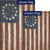 Primitive American Flag Double Sided Flags Set (2 Pieces)