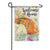 Watercolor Pumpkins Glitter Trends Garden Flag