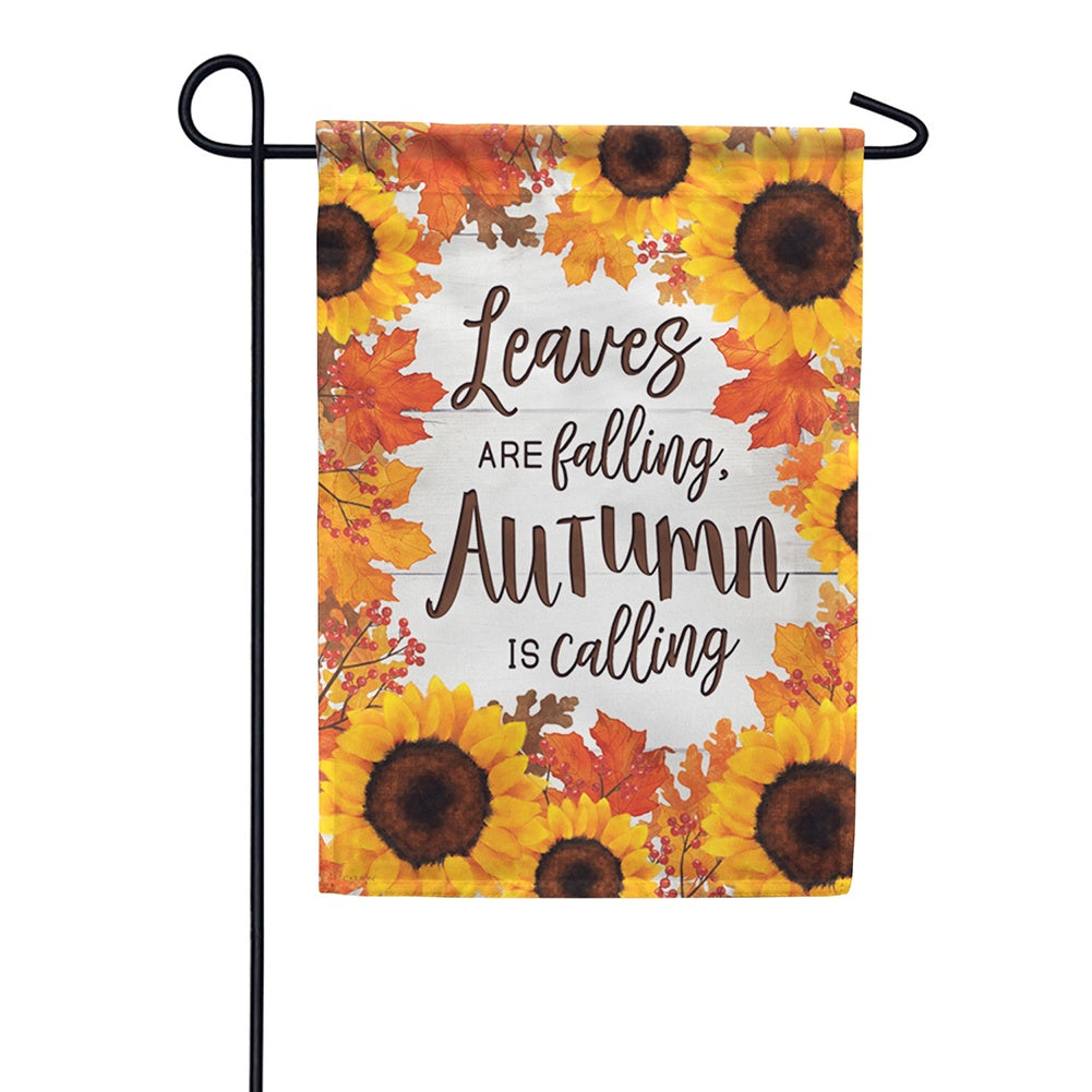 Autumn Is Calling Double Sided Garden Flag