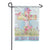 Watercolor Sunrise Glitter Trends Double Sided Garden Flag