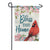 Cardinal & Blossoms Blessing Double Sided Garden Flag