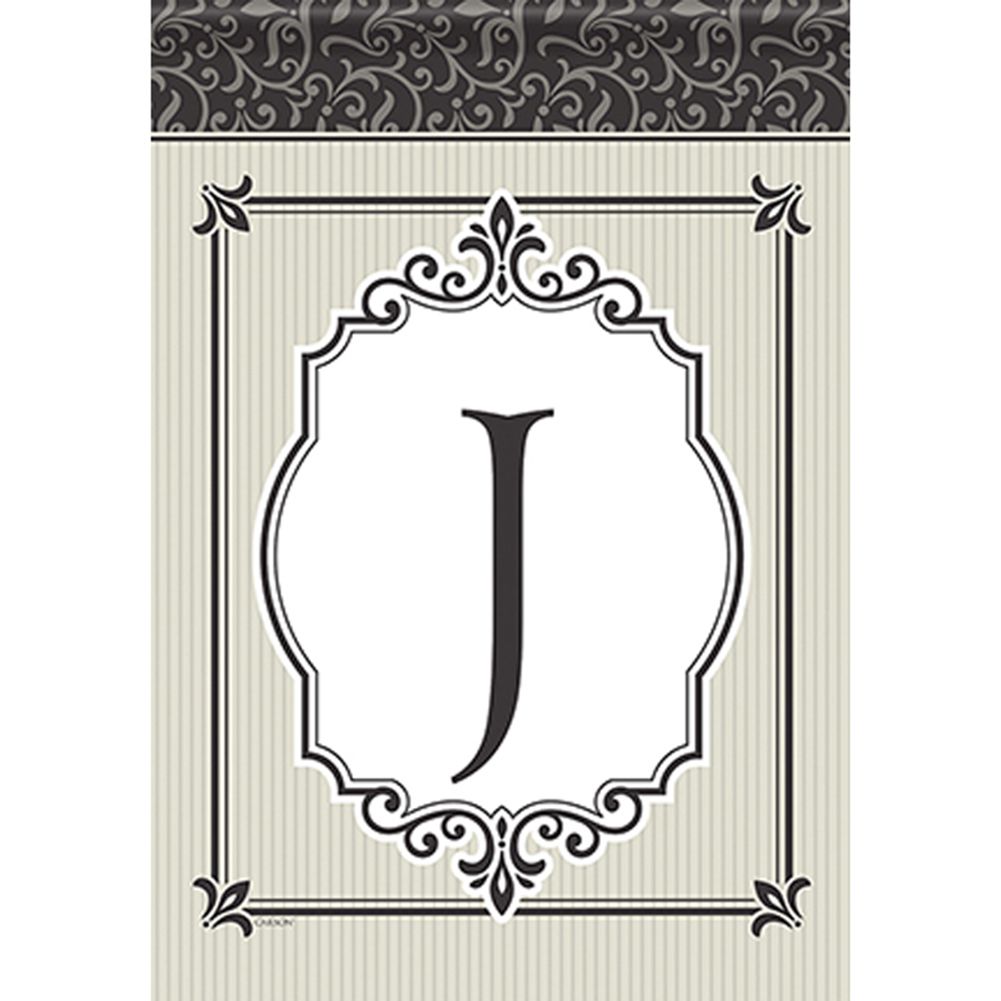 Timeless Details Monogram Garden Flag