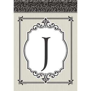 Timeless Details Monogram Garden Flag