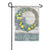 Lemon Wreath Welcome Double Sided Garden Flag