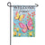 Happy Butterflies Glitter Garden Flag