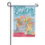 Bunny Wagon Double Sided Garden Flag