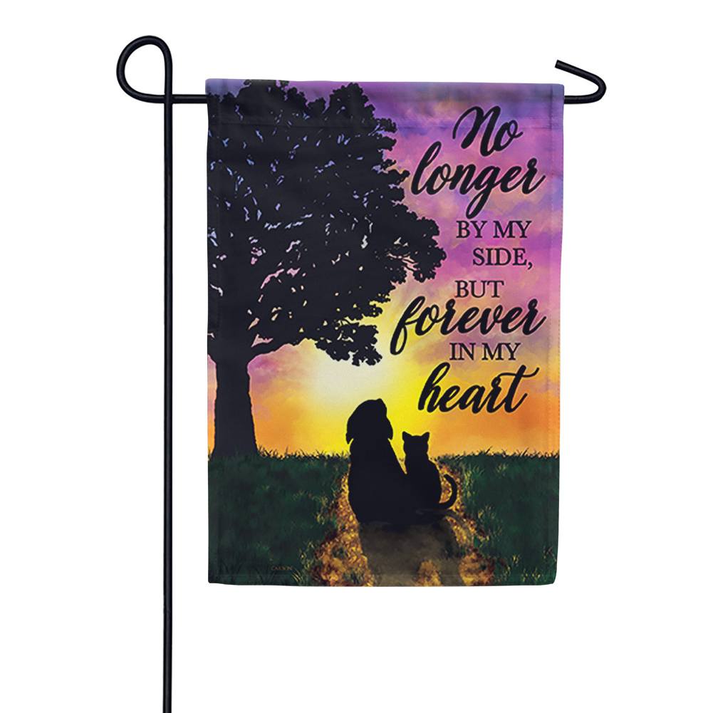 Forever In My Heart Garden Flag