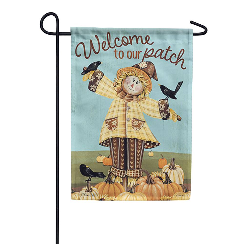 Welcome to our Patch Double Sided Garden Flag
