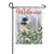 Holly Chickadee Double Sided Garden Flag