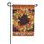 Acorn & Leaves Wreath Double Sided Garden Flag