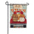 Hello Fall Red Truck Glitter Trends Double Sided Garden Flag