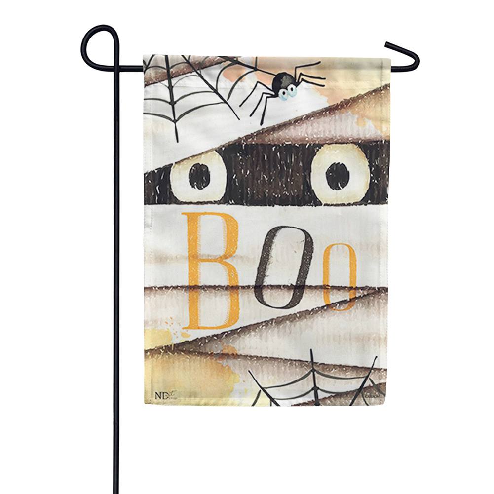 Mummy Face Double Sided Garden Flag