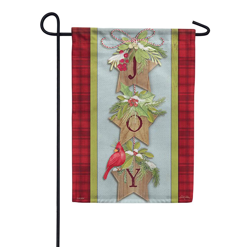 Joy Stars Double Sided Garden Flag