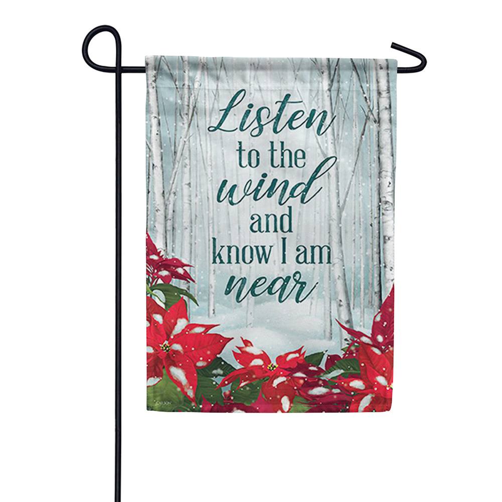 Listen & Know DuraSoft Garden Flag