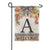 Autumn Spray Monogram Double Sided Garden Flag