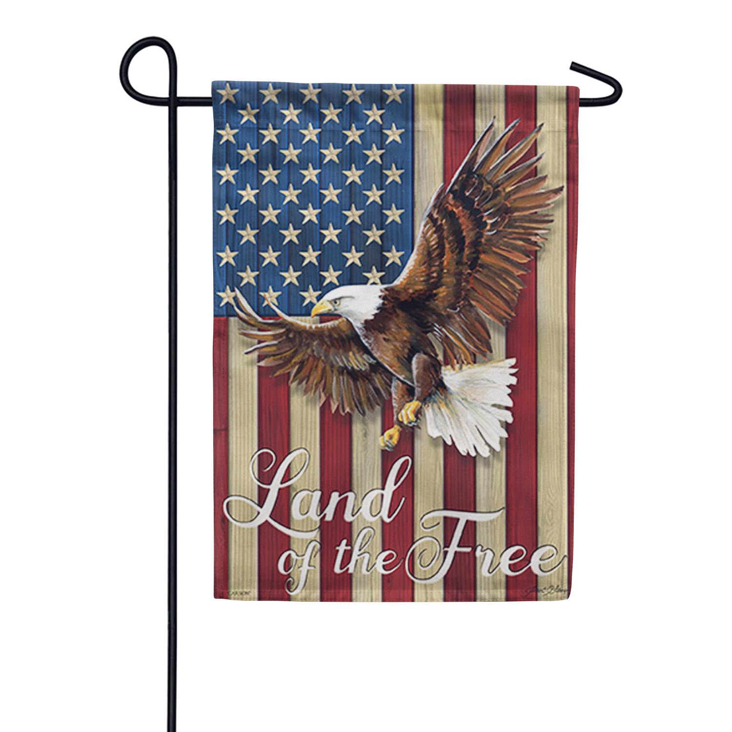 Freedom - Land of the Free Garden Flag