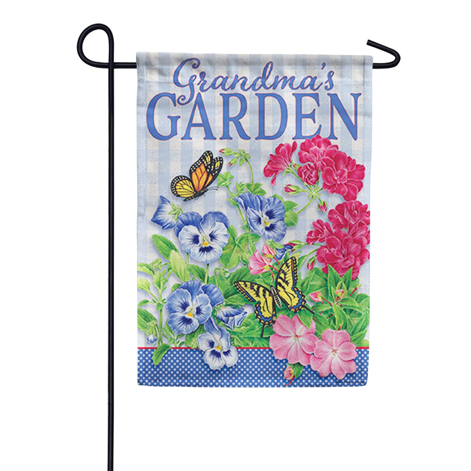 Grandma's Garden Garden Flag