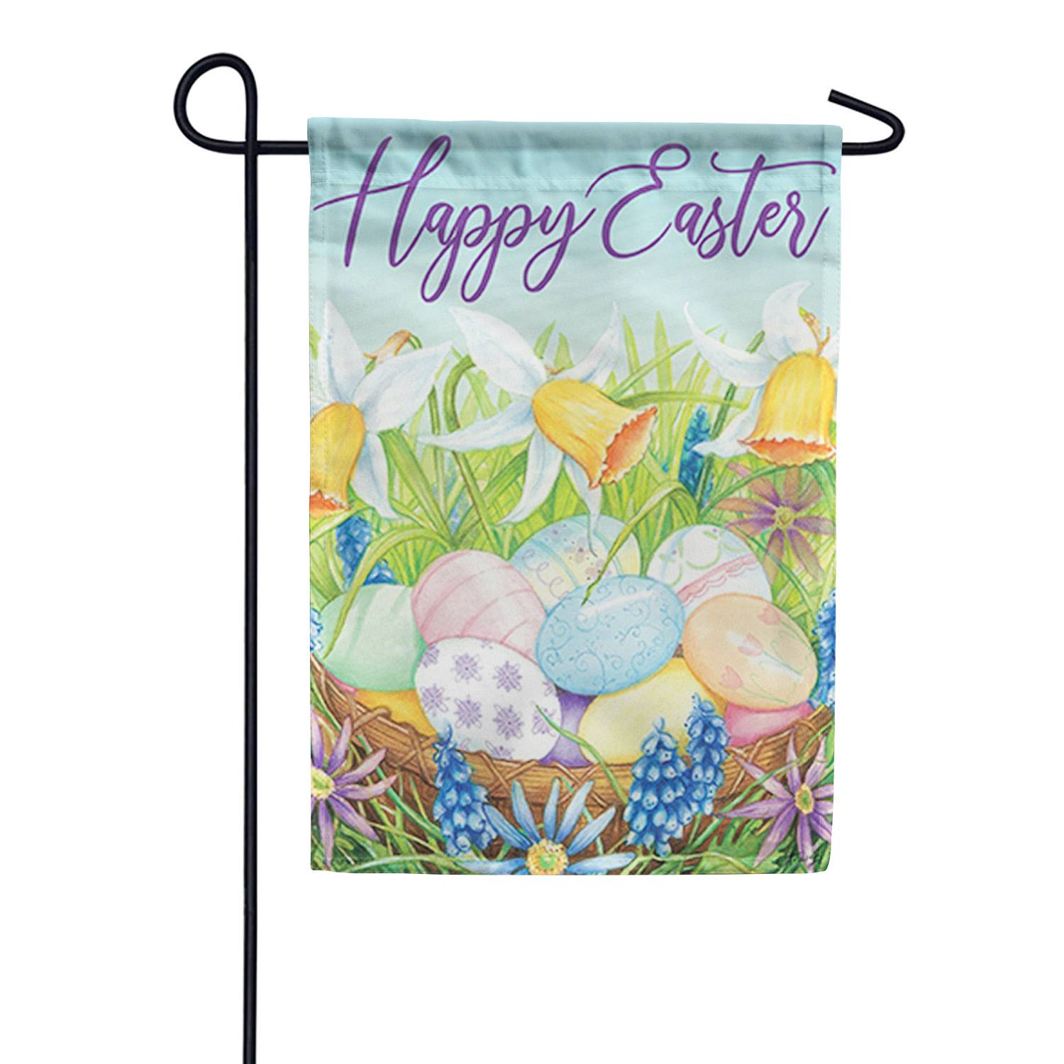 Eggs Basket Garden Flag