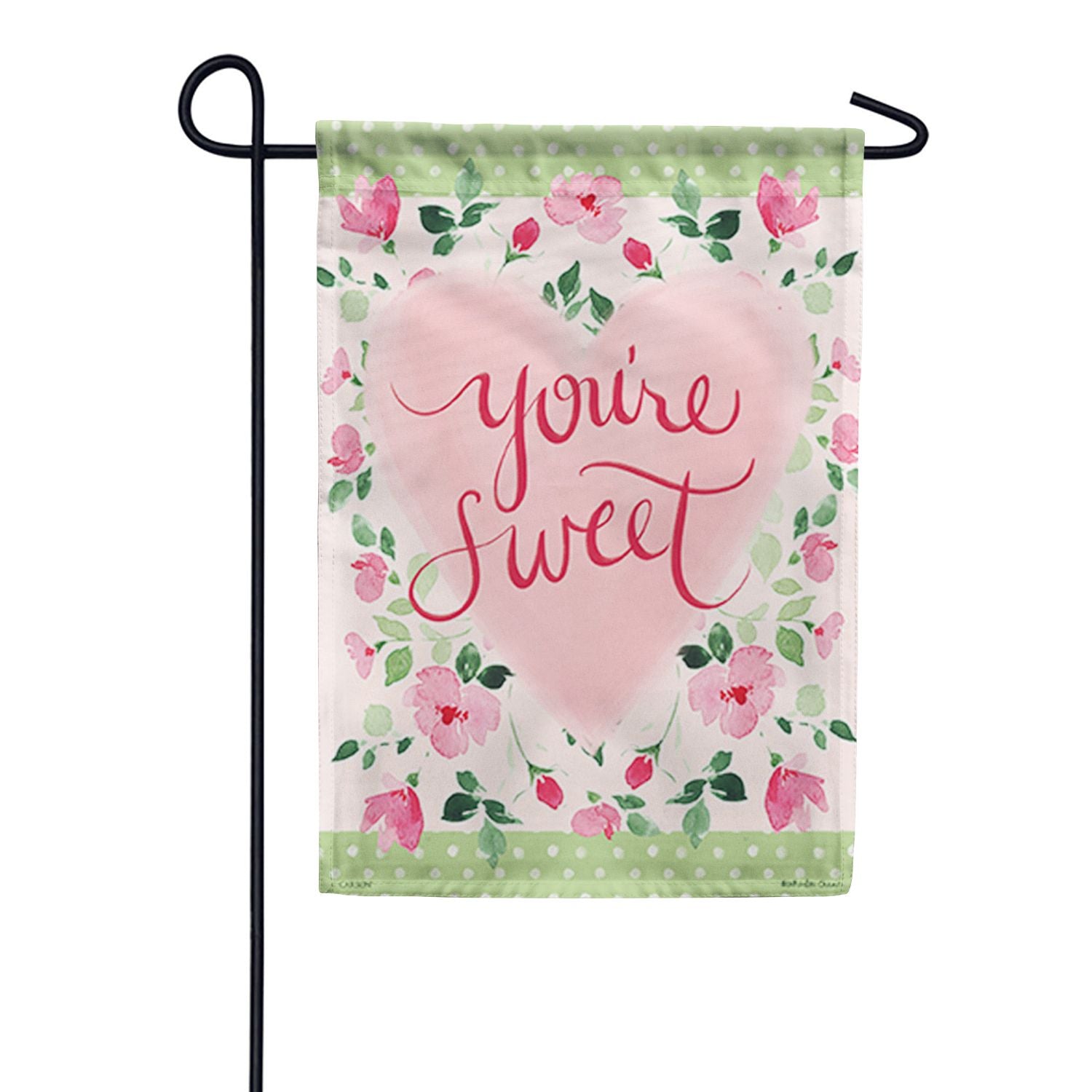 Sweet Heart Garden Flag