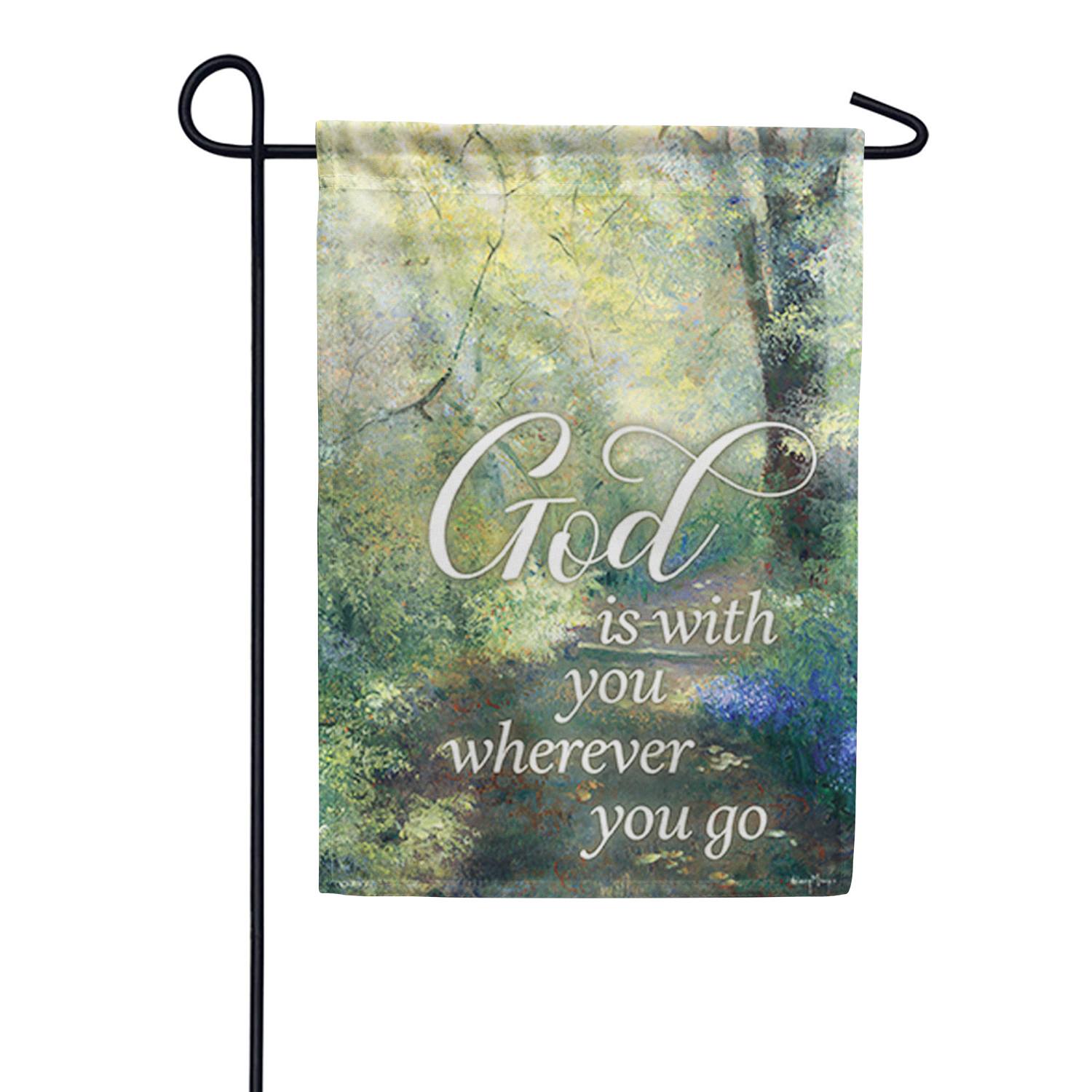 Bluebell Wood Dura Soft Double Sided Garden Flag