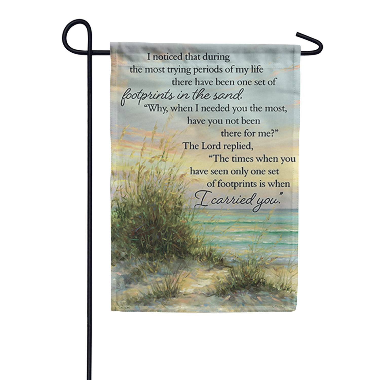 Footprints Dura Soft Double Sided Garden Flag