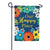 Happy Floral Garden Flag