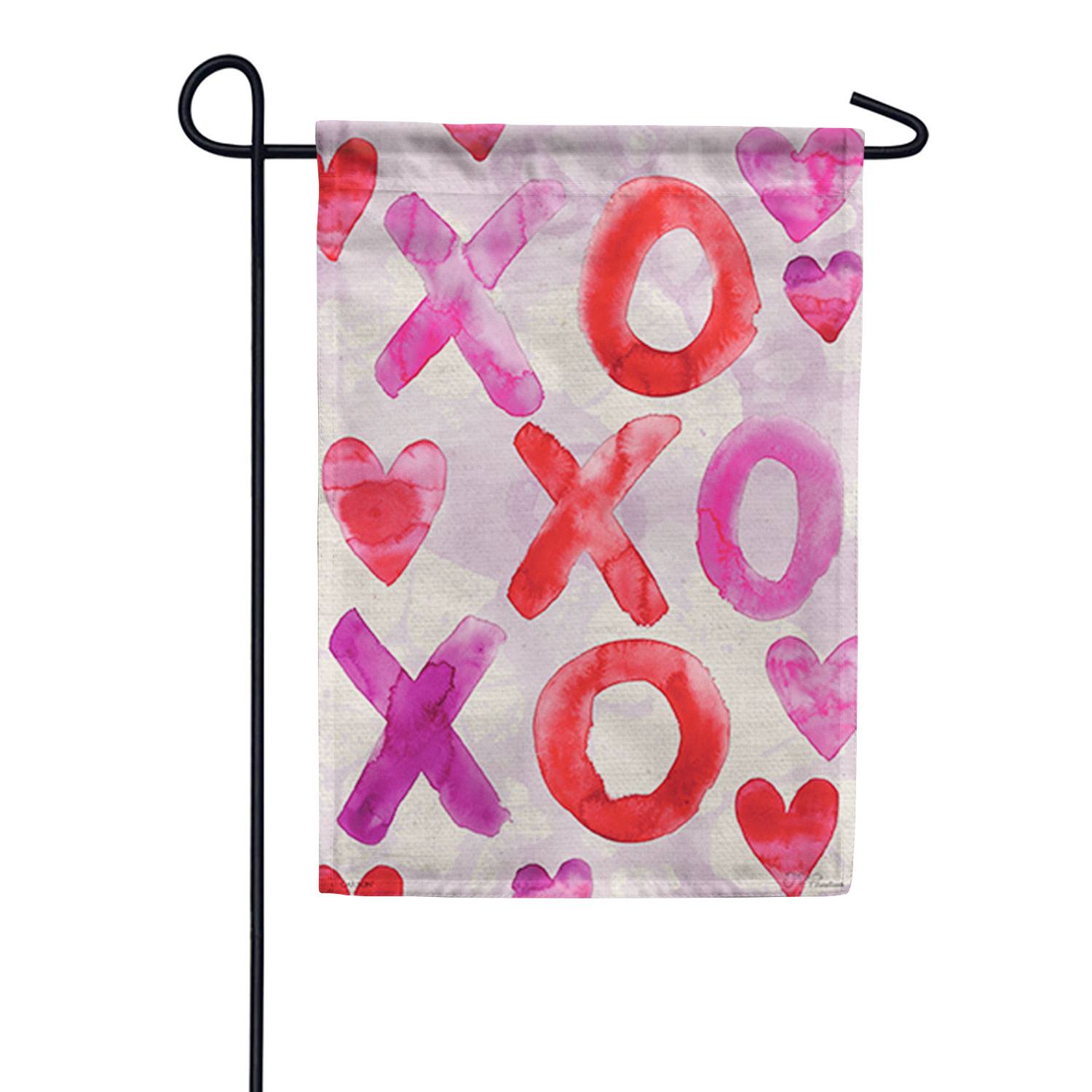 X's & O's Garden Flag