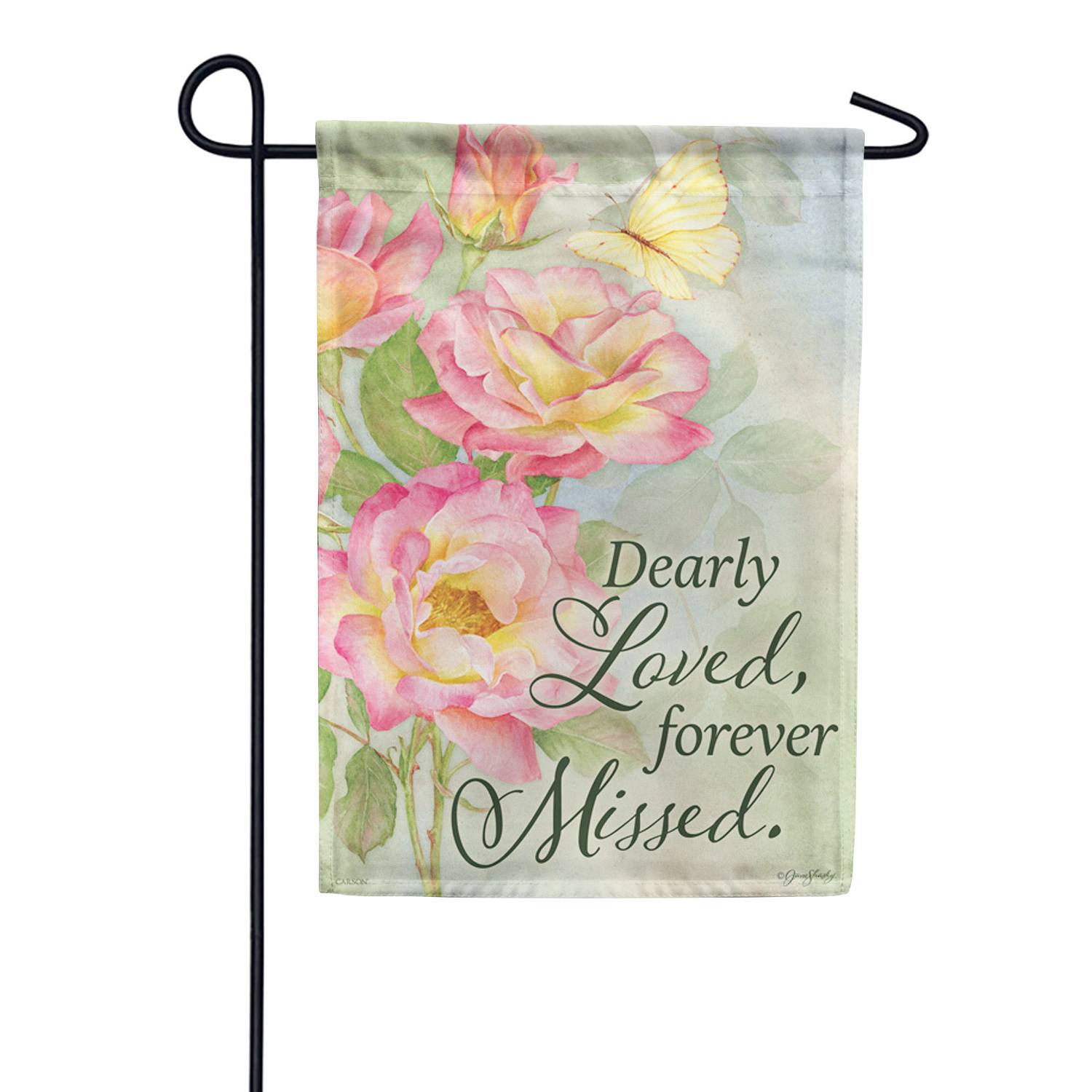 Dearly Loved Dura Soft Double Sided Garden Flag