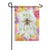 Bee Floral Dura Soft Double Sided Garden Flag