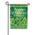 Tartan Clovers Garden Flag